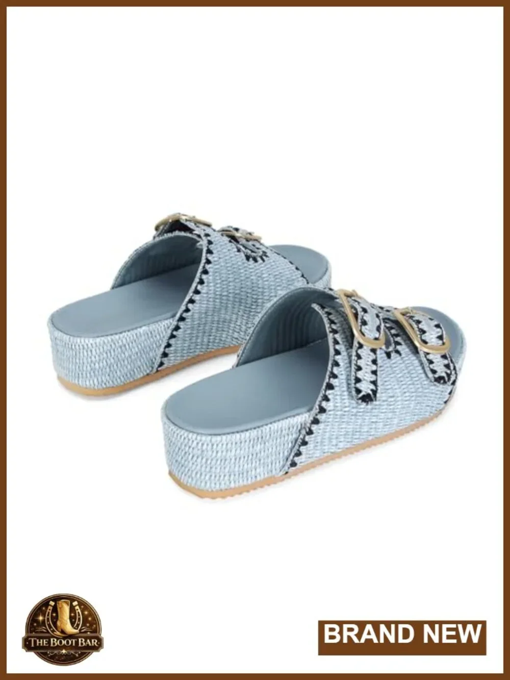 Platform Espadrille Wedge Sandals Woven Straw Adjustable Strap